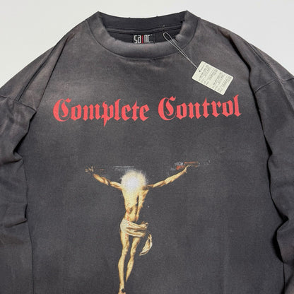 SAINT Mxxxxxx × Kosuke Kawamura KK_LS TEE/COMPLETE CONTRL/BLK